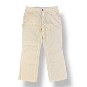 Tommy Hilfiger Y2K Low Rise Carpenter Ankle Pants Womens‎ Size 4 Yellow